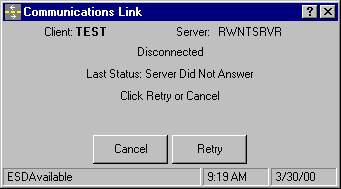 After Failed Session with User Retry Option